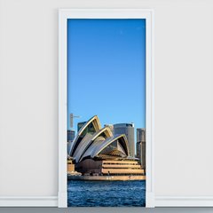Adesivo Decorativo de Porta - Sydney - Austrália - 1723cnpt