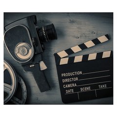 Papel de Parede Cinema Filme Filmadora Sala Painel Adesivo - 172pc na internet