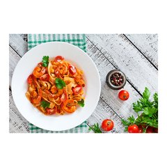 Painel Adesivo de Parede - Comida Italiana - Macarrão - Restaurante - 1765pn - comprar online