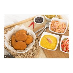 Painel Adesivo de Parede - Comida Brasileira - Acarajé - Restaurante - 1791pn - comprar online