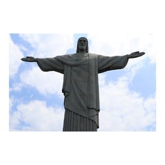 Painel Adesivo de Parede - Cristo Redentor - Rio de Janeiro - 1798pn - comprar online