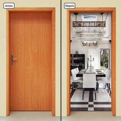 Adesivo Decorativo de Porta - Sala de Jantar - 179cnpt - comprar online