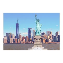 Painel Adesivo de Parede - Nova York - Cidade - Estatua da Liberdade - 1802pn - comprar online