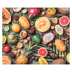 Papel de Parede Frutas Madeira Saúde Cozinha Sala Painel Adesivo - 180pc na internet