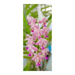 Adesivo Decorativo de Porta - Orquídea - Flores - 182cnpt na internet