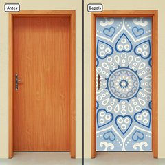 Adesivo Decorativo de Porta - Mandala - 1838cnpt - comprar online