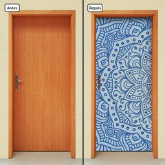 Adesivo Decorativo de Porta - Mandala - 1841cnpt - comprar online