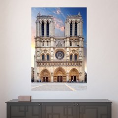 Painel Adesivo de Parede - Paris - França - Catedral de Notre Dame - 1846pn