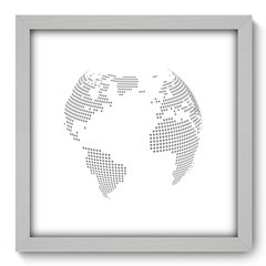 Quadro Decorativo com Moldura - Globo - 186qna - comprar online