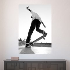 Painel Adesivo de Parede - Skate - Skateboard - 1875pn