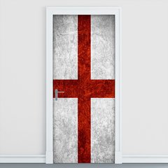 Adesivo Decorativo de Porta - Bandeira Inglaterra - 1893cnpt