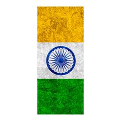 Adesivo Decorativo de Porta - Bandeira Índia - 1895cnpt na internet