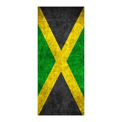 Adesivo Decorativo de Porta - Bandeira Jamaica - 1897cnpt na internet