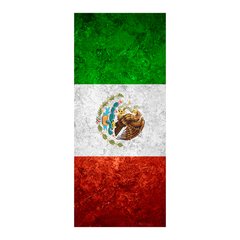 Adesivo Decorativo de Porta - Bandeira México - 1898cnpt na internet