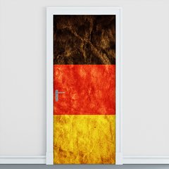 Adesivo Decorativo de Porta - Bandeira Alemanha - 191cnpt
