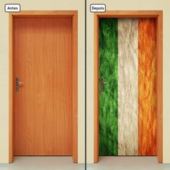 Adesivo Decorativo de Porta - Bandeira Irlanda - 193cnpt - comprar online