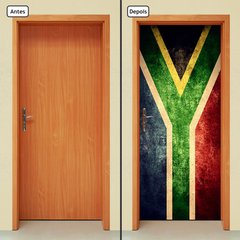 Adesivo Decorativo de Porta - Bandeira - África do Sul - 1965cnpt - comprar online