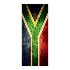 Adesivo Decorativo de Porta - Bandeira - África do Sul - 1965cnpt na internet