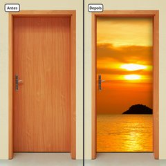 Adesivo Decorativo de Porta - Pôr do sol - 1968cnpt - comprar online