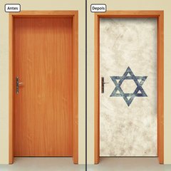 Adesivo Decorativo de Porta - Bandeira Israel - 196cnpt - comprar online