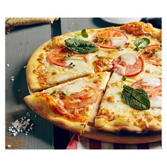 Papel de Parede Pizza Forno Cozinha Alimento Sala Painel Adesivo - 196pc na internet