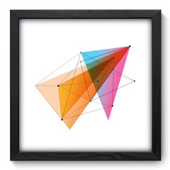 Quadro Decorativo com Moldura - Geometria - 197qna