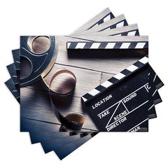 Jogo Americano com 4 peças - Cinema - Filme - 2025Jo