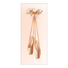 Adesivo Decorativo de Porta - Ballet - Bailarina - 2025cnpt na internet
