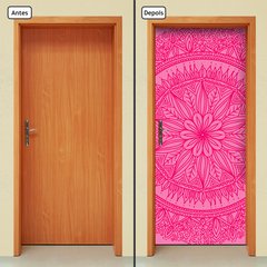 Adesivo Decorativo de Porta - Mandala - 2031cnpt - comprar online