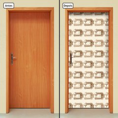 Adesivo Decorativo de Porta - Máquina de Costura - 2041cnpt - comprar online