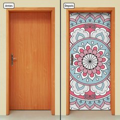 Adesivo Decorativo de Porta - Mandala - 2043cnpt - comprar online