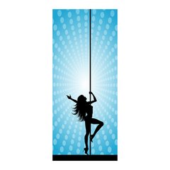 Adesivo Decorativo de Porta - Pole Dance - 2050cnpt na internet