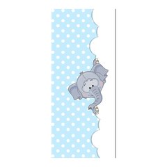 Adesivo Decorativo de Porta - Elefante - Infantil - 2060cnpt na internet