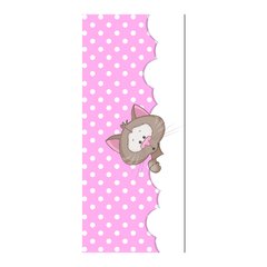 Adesivo Decorativo de Porta - Gatinho - Infantil - 2062cnpt na internet