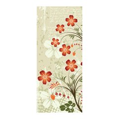 Adesivo Decorativo de Porta - Floral - Flores - 2066cnpt na internet