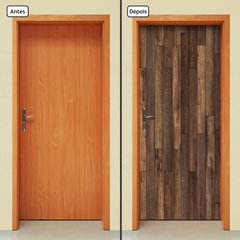 Adesivo Decorativo de Porta - Madeira - 2073cnpt - comprar online