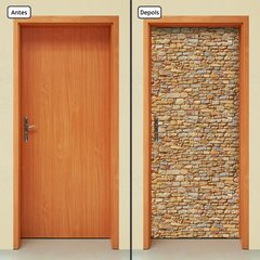 Adesivo Decorativo de Porta - Pedras - 2076cnpt - comprar online