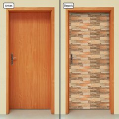 Adesivo Decorativo de Porta - Pedras - 2077cnpt - comprar online