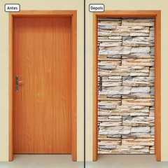 Adesivo Decorativo de Porta - Pedras - 2092cnpt - comprar online