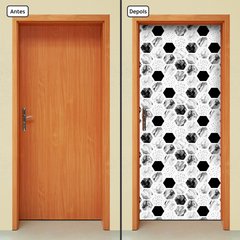 Adesivo Decorativo de Porta - Abstrato - 2119cnpt - comprar online