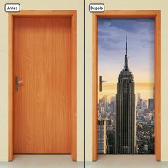 Adesivo Decorativo de Porta - Empire State Building - 2120cnpt - comprar online