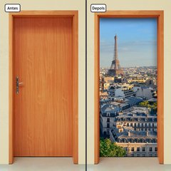 Adesivo Decorativo de Porta - Torre Eiffel - 2130cnpt - comprar online