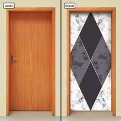 Adesivo Decorativo de Porta - Abstrato - 2132cnpt - comprar online