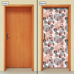 Adesivo Decorativo de Porta - Abstrato - 2136cnpt - comprar online