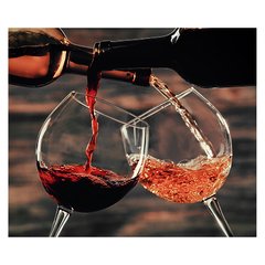 Papel de Parede Vinho Taça Bebida Casal Sala Painel Adesivo - 213pc na internet