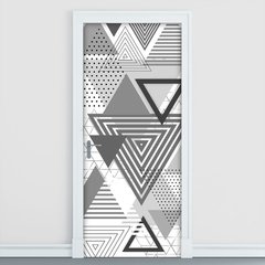 Adesivo Decorativo de Porta - Abstrato - 2140cnpt