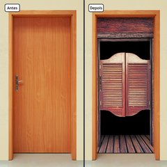Adesivo Decorativo de Porta - Saloon - 2148cnpt - comprar online