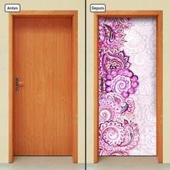 Adesivo Decorativo de Porta - Mandalas - 2149cnpt - comprar online