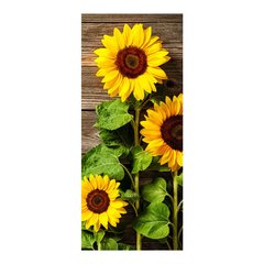 Adesivo Decorativo de Porta - Flores - Girassol - 2162cnpt na internet