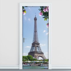 Adesivo Decorativo de Porta - Torre Eiffel - Paris - 2170cnpt